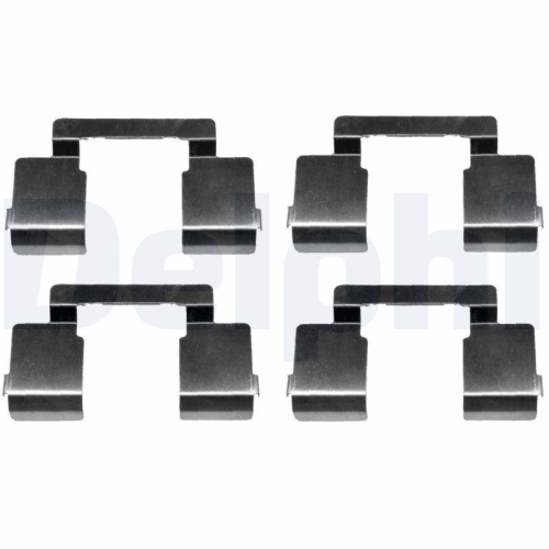 DELPHI Zubeh&ouml;rsatz, Scheibenbremsbelag LX0612