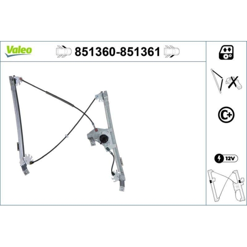 VALEO Fensterheber 851360