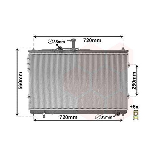 VAN WEZEL K&uuml;hler, Motork&uuml;hlung *** IR PLUS *** 82002392
