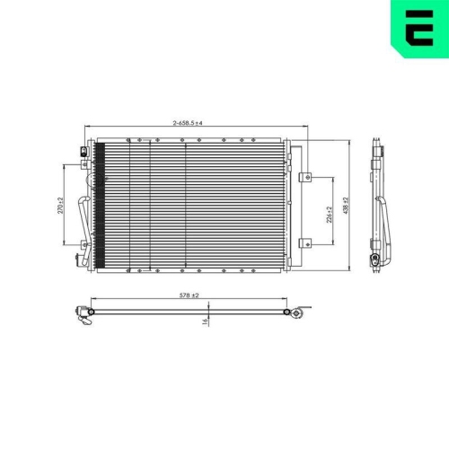 ERA Kondensator, Klimaanlage 667438