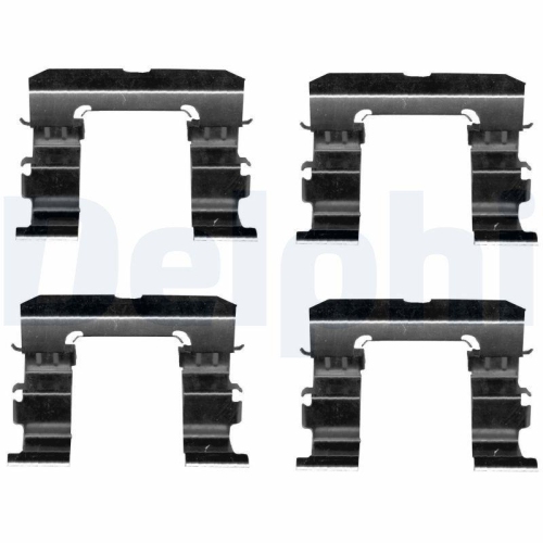 DELPHI Zubeh&ouml;rsatz, Scheibenbremsbelag LX0613