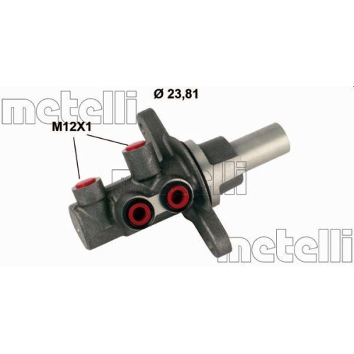 METELLI Hauptbremszylinder 05-0842