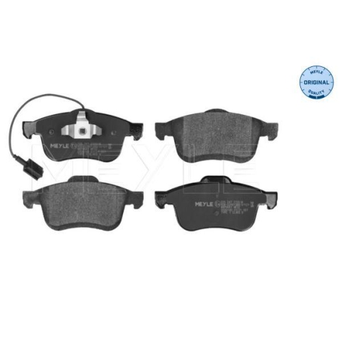 MEYLE Bremsbelagsatz, Scheibenbremse MEYLE-ORIGINAL: True to OE. 025 247 2720/W