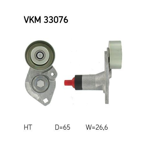 SKF Riemenspanner, Keilrippenriemen VKM 33076