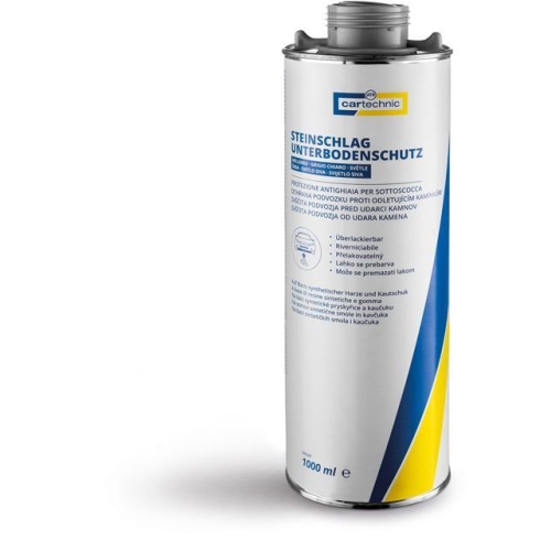 Steinschlag & Unterbodenschutz grau 500ml Spraydose Cartechnic &uuml;berlackierbar