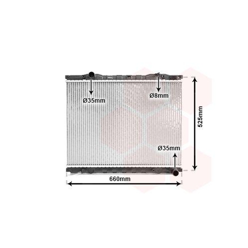 VAN WEZEL K&uuml;hler, Motork&uuml;hlung 83002055