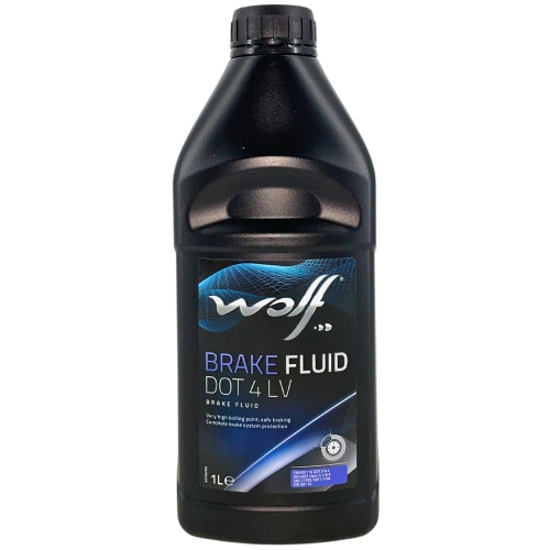 Wolf Bremsfl&uuml;ssigkeit Brake Fluid DOT 4 LV 1 Liter Flasche 1047758