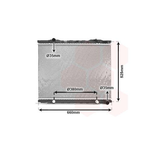 VAN WEZEL K&uuml;hler, Motork&uuml;hlung 83002056