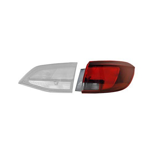 VAN WEZEL Heckleuchte 3811922