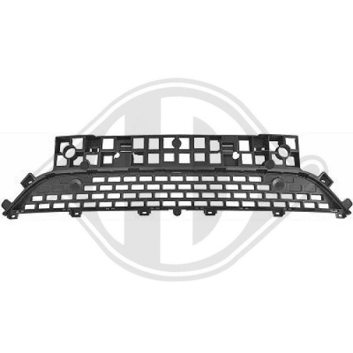 DIEDERICHS L&uuml;ftungsgitter, Sto&szlig;f&auml;nger HD Priority Parts 4487244