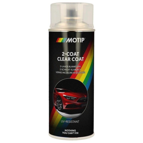 Spr&uuml;hfarbe Autolack Kompakt Spray Kompakt 50000 2-Schicht Klarlack 400ml MOTIP