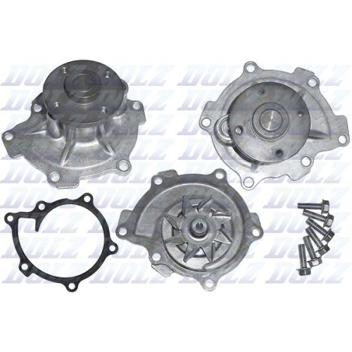 DOLZ Wasserpumpe, Motork&uuml;hlung