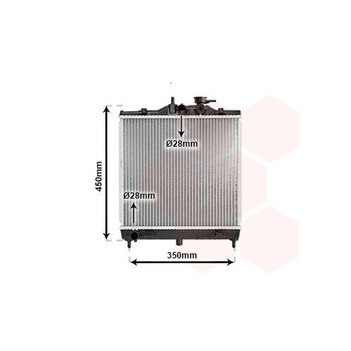 VAN WEZEL K&uuml;hler, Motork&uuml;hlung 83002064