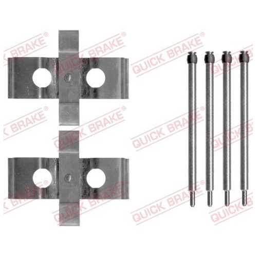 QUICK BRAKE Zubehörsatz, Scheibenbremsbelag 109-1611