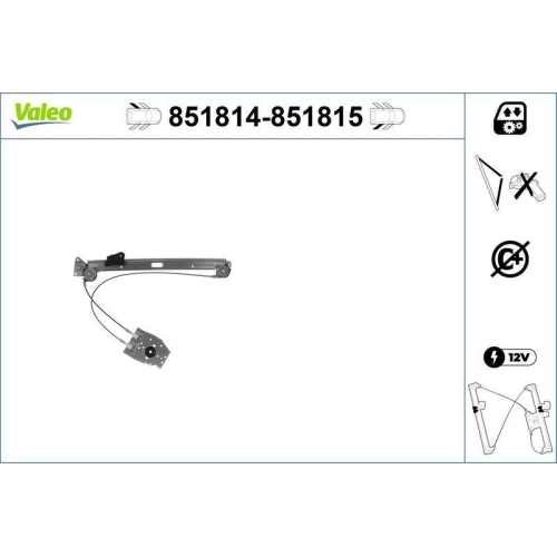 VALEO Fensterheber 851814