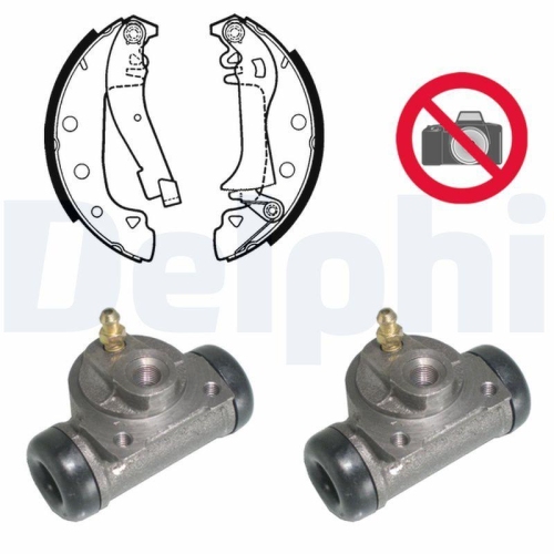 DELPHI Bremsbackensatz KP671