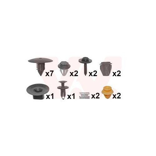 VAN WEZEL Montagesatz, Kotfl&uuml;gel 4373796