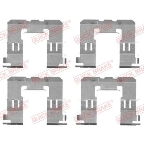 QUICK BRAKE Zubeh&ouml;rsatz, Scheibenbremsbelag 109-1721