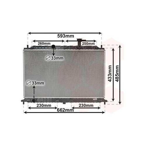 VAN WEZEL K&uuml;hler, Motork&uuml;hlung 83002077