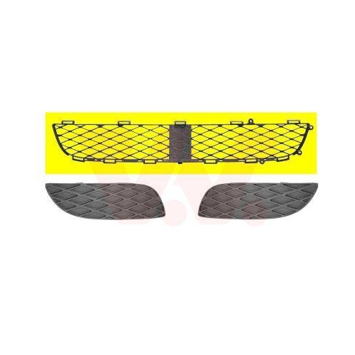 VAN WEZEL L&uuml;ftungsgitter, Sto&szlig;f&auml;nger 5431590