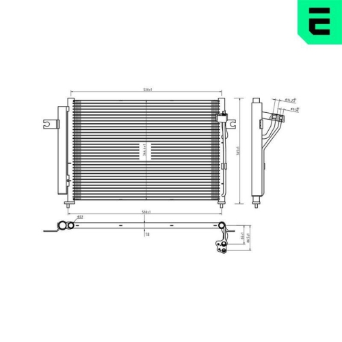 ERA Kondensator, Klimaanlage 667445