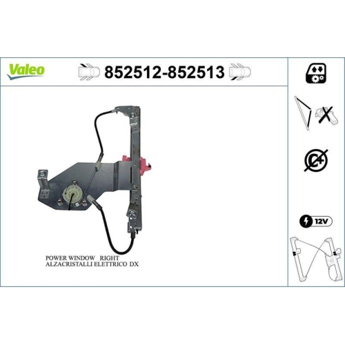 VALEO Fensterheber 852512