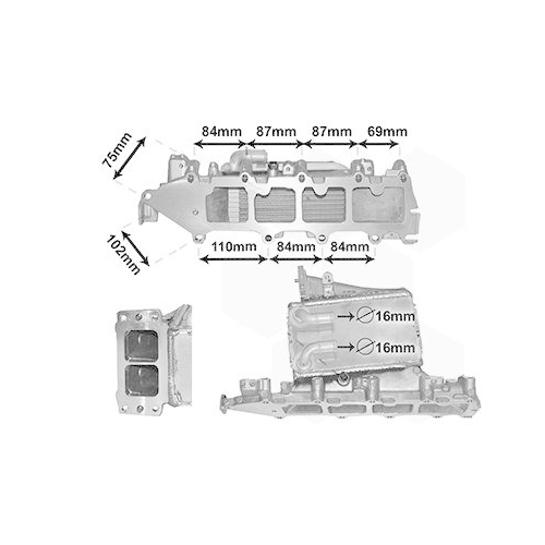 VAN WEZEL Ladeluftk&uuml;hler 58004361
