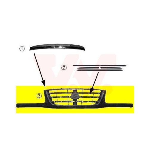 VAN WEZEL K&uuml;hlergitter 5249510