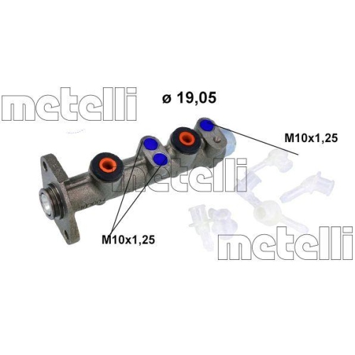 METELLI Hauptbremszylinder 05-0006K