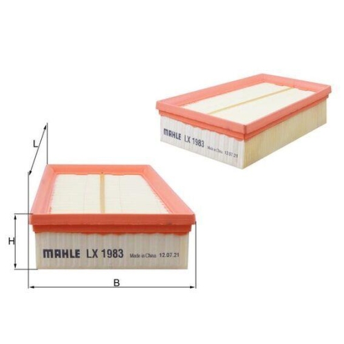 KNECHT Luftfilter LX 1983