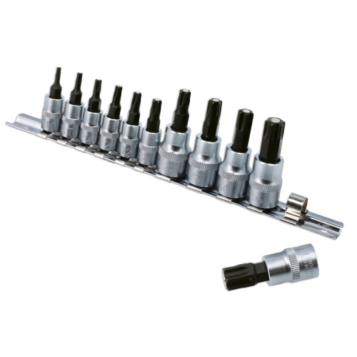 Magnetischer Stern-Bit-Satz Set Sortiment 11-teilig LASERTOOLS 8898
