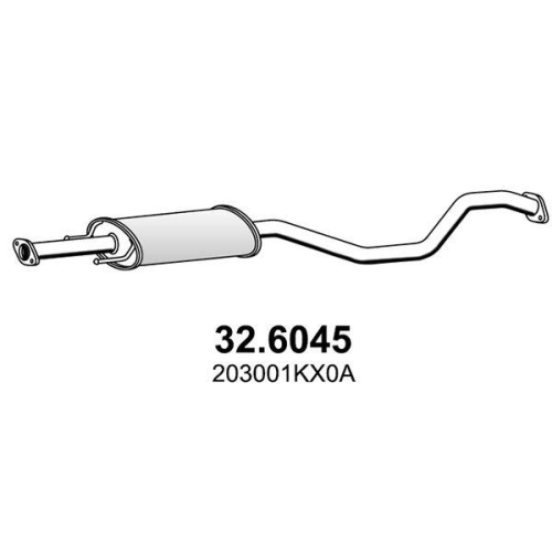 ASSO Mittelschalld&auml;mpfer 32.6045