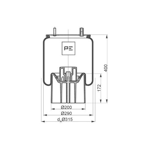 PE Automotive Federbalg, Luftfederung 084.219-71A