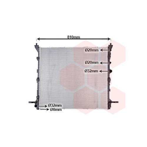VAN WEZEL K&uuml;hler, Motork&uuml;hlung 58012729
