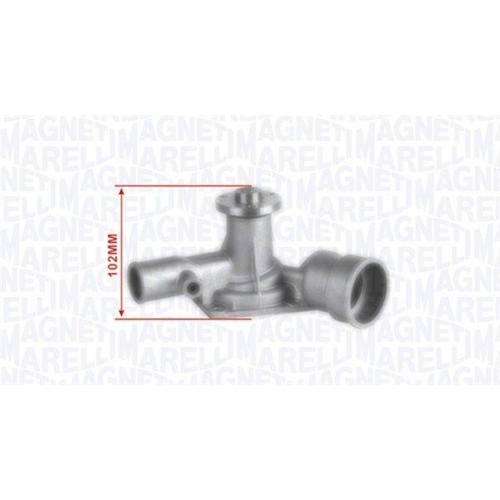 MAGNETI MARELLI Wasserpumpe, Motork&uuml;hlung 352316170864