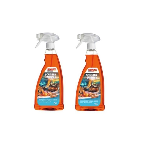2x Sonax Scheibenenteiser Sweet Home 1L Enteiserspray klare und blendfreie Sicht