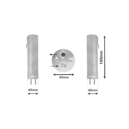 VAN WEZEL Trockner, Klimaanlage 1800D584