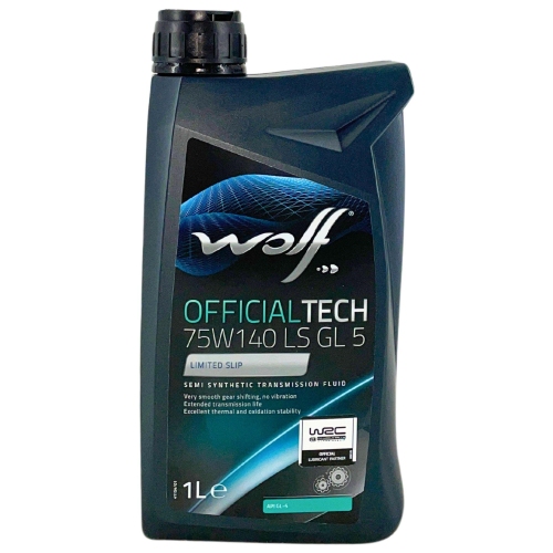 Getriebe&ouml;l Wolf OfficialTech 75W-140 LS GL 5 - 1 Liter Flasche 8304200