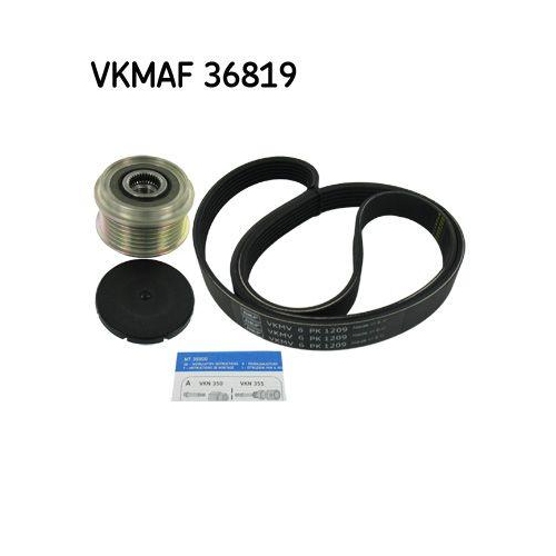 SKF Keilrippenriemensatz VKMAF 36819