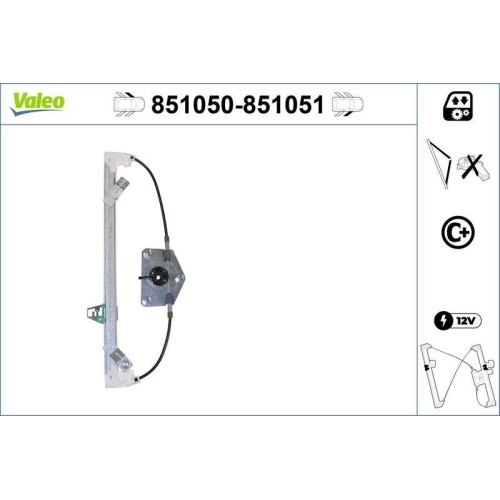 VALEO Fensterheber 851050