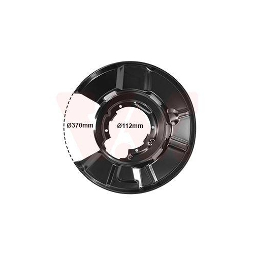 VAN WEZEL Spritzblech, Bremsscheibe 0667373