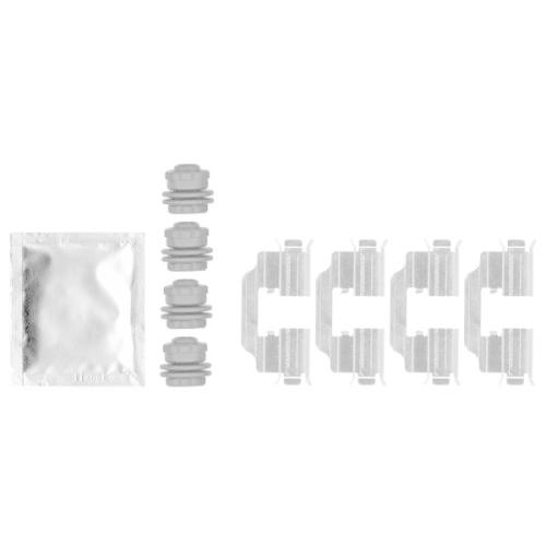 HELLA Zubeh&ouml;rsatz, Scheibenbremsbelag 8DZ 355 206-381