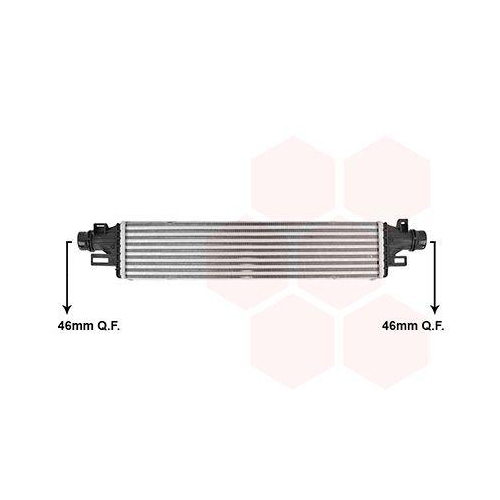 VAN WEZEL Ladeluftk&uuml;hler 37014719
