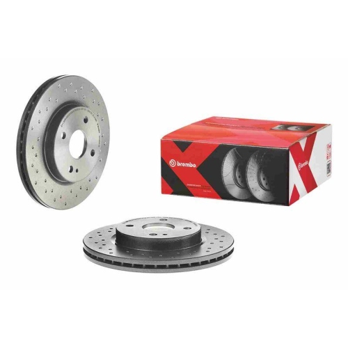 BREMBO Bremsscheibe XTRA LINE - Xtra 09.A968.1X