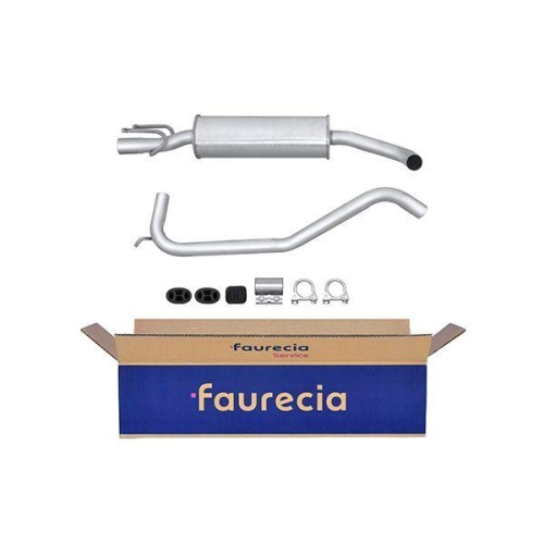HELLA Mittelschalld&auml;mpfer Easy2Fit &ndash; PARTNERED with Faurecia 8LC 366 024-651