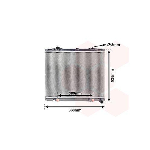 VAN WEZEL K&uuml;hler, Motork&uuml;hlung 83002139