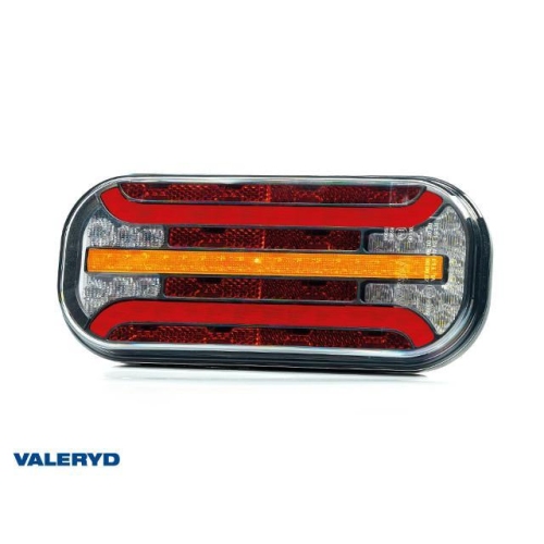 LED R&uuml;cklicht SCANDI-230 R/L 214,3x94,3x37,7 12-36V mit je 1m Kabel Anh&auml;nger