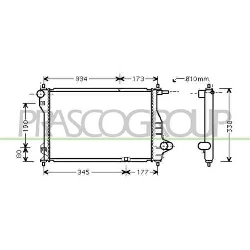 PRASCO K&uuml;hler, Motork&uuml;hlung PrascoSelection DW324R002