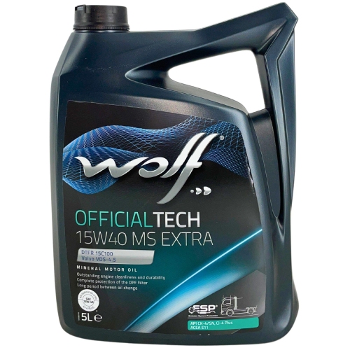 Motor&ouml;l Motoren&ouml;l Wolf OfficialTech 15W-40 MS Extra 5 Liter Kanister 8334856