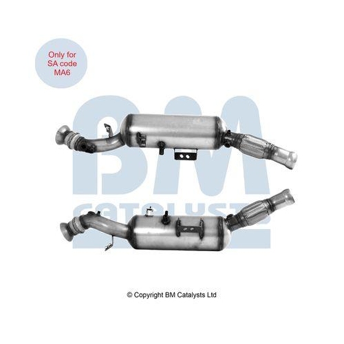 BM Catalysts Ru&szlig;-/Partikelfilter, Abgasanlage Approved BM11629H